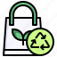 recycle, bag, trash, ecology 