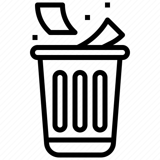 Litter, rubbish, bin, garbage, can, ecology icon - Download on Iconfinder