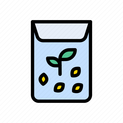 Agriculture, farming, plant, sack, seed icon - Download on Iconfinder