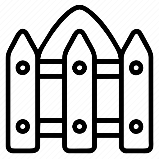 Fence, yard, garden, limit, draes, buildings icon - Download on Iconfinder