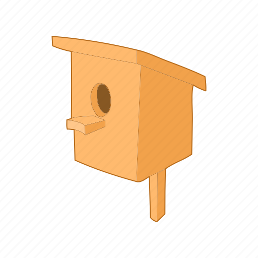 Bird, box, cartoon, home, house, nature, nest icon - Download on Iconfinder