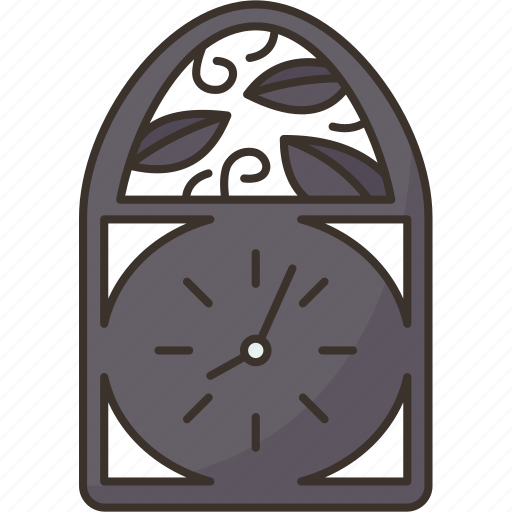 Lock, garden, time, hour, decor icon - Download on Iconfinder