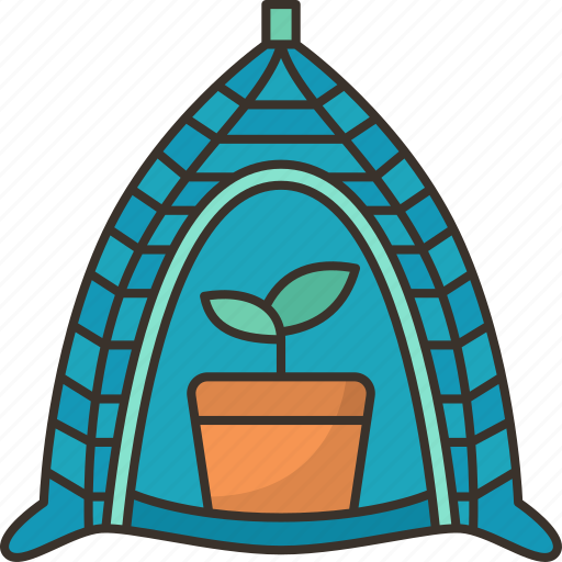 Plant, netting, garden, protection, mesh icon - Download on Iconfinder