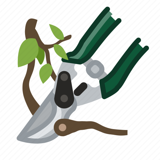 Garden, gardening, pruning, scissors, tool, twig icon - Download on Iconfinder