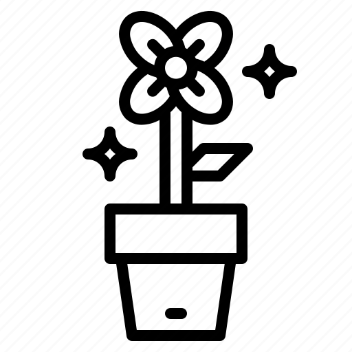 Flower, gardening, pot icon - Download on Iconfinder