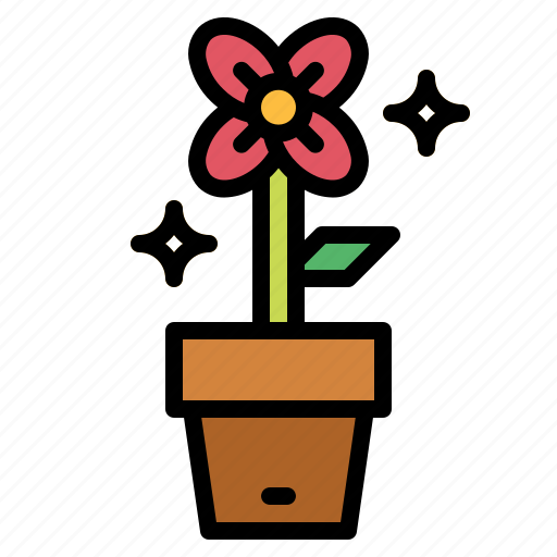 Flower, gardening, pot icon - Download on Iconfinder