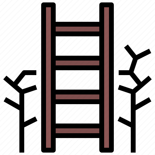 Carpentry, ladders, stairs, steps, vertical icon - Download on Iconfinder