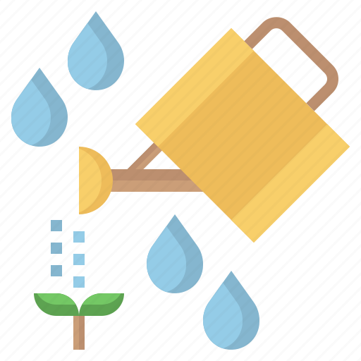Can, farming, garden, gardening, sprinkle, water, watering icon - Download on Iconfinder