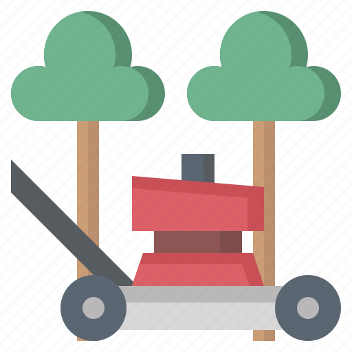 Farming, gardening, lawn, machine, mower, yard icon - Download on Iconfinder
