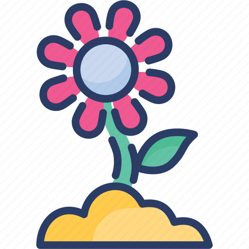 Floral, flower, garden, plant, rose, rustic, spring icon - Download on Iconfinder