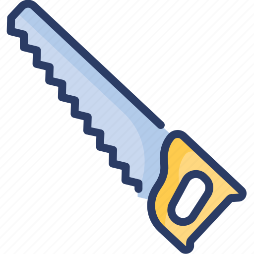 Construction, cutting, handsaw, metal, saw, sawmill, tool icon - Download on Iconfinder