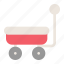 wagon, transport, farm, gardening 