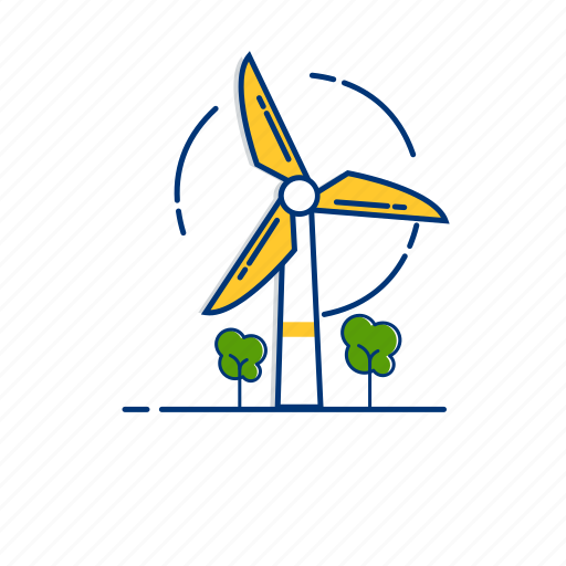 Electricity, energy, environment, generator, technology, turbine, wind icon - Download on Iconfinder