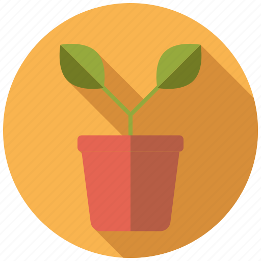 Equipment, flower pot, garden, gardening, plant, sprout icon - Download on Iconfinder