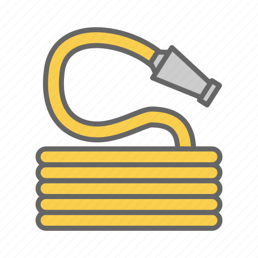 Firehose, garden, hose, hosepipe, pipe, sleeve, water icon - Download on Iconfinder