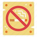 no, prohibition, signaling, smoke, warming