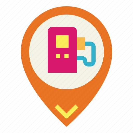 Gas, map, place, point, station icon - Download on Iconfinder