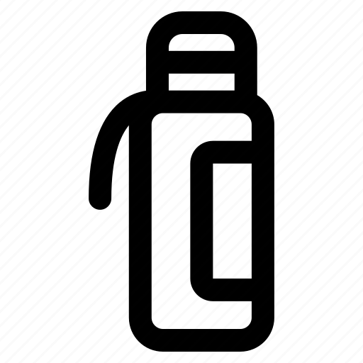 Gastronomy, thermo, flask, thermo flask, thermos, beverage, bottle icon - Download on Iconfinder