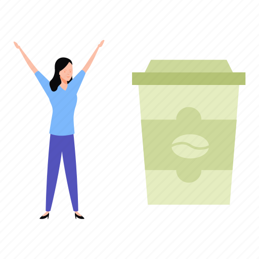 Coffee, cup, drink, papercup, takeaway icon - Download on Iconfinder