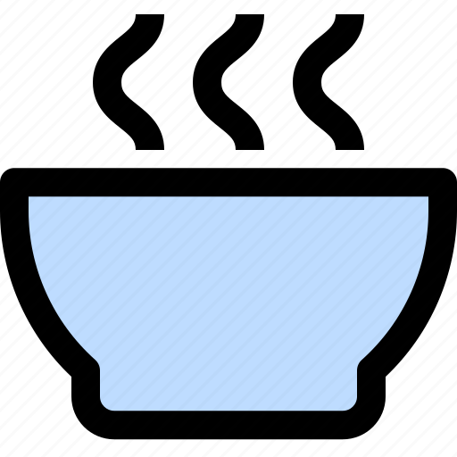 Soup, gastronomy, bowl, meal, food, spoon, fork icon - Download on Iconfinder