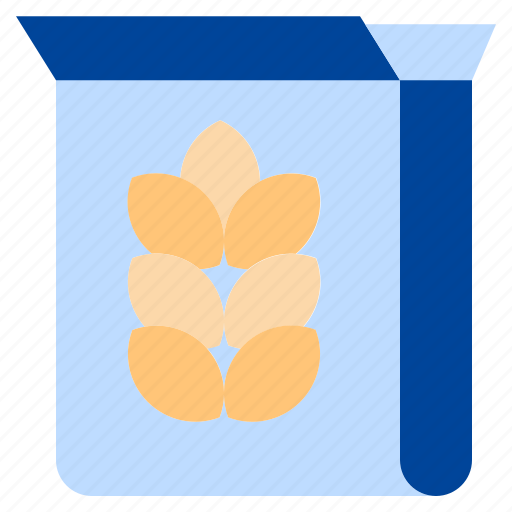 Wheat, cereals, meal, gastronomy, beverage, bowl, food icon - Download on Iconfinder
