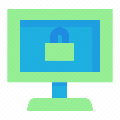 Computer, locked, login, password, security icon - Download on Iconfinder
