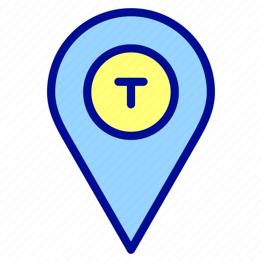 Location, map, pin, place, road icon - Download on Iconfinder