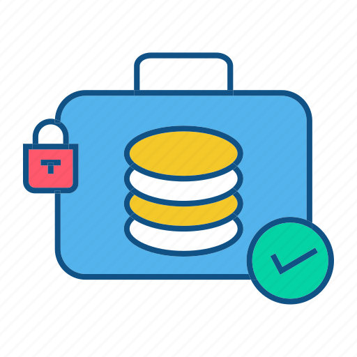 Bagcoin, gdpr, secure, security icon - Download on Iconfinder