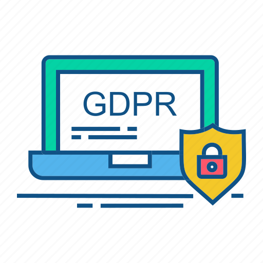 Gdpr, laptp, protection, secure, security icon - Download on Iconfinder