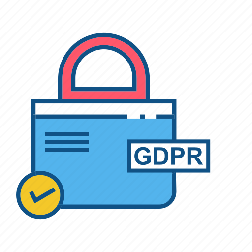 Gdpr, locked, secure, security icon - Download on Iconfinder