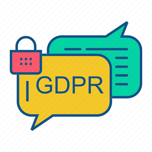 Gdpr, secure, securitychat icon - Download on Iconfinder