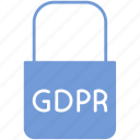 eu, gdpr, security, protection, lock, protect, data, secure, safety