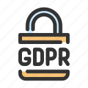 gdpr, lock, protection