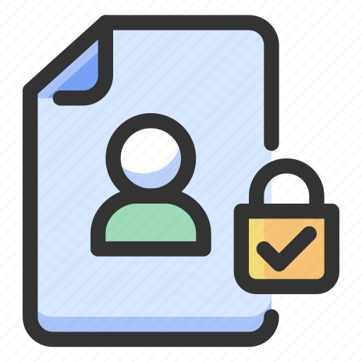 Gdpr, personal data, privacy, protection icon - Download on Iconfinder