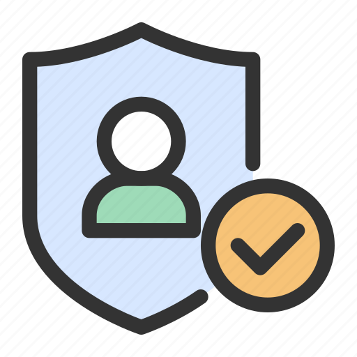 Gdpr, personal data, protection, shield icon - Download on Iconfinder