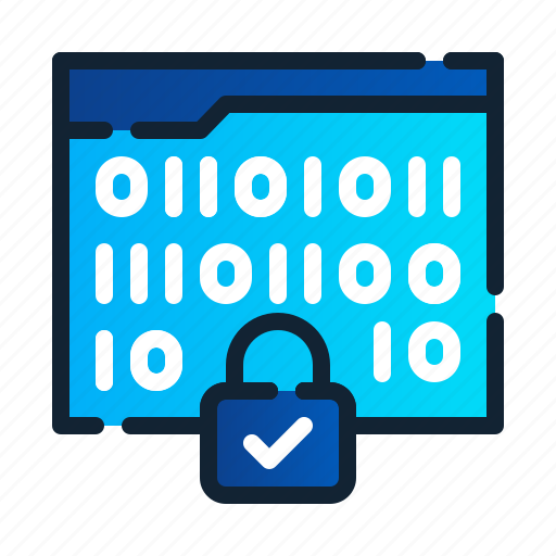 Code, encryption, eu, gdpr, general data protection regulation, lock, security icon - Download on Iconfinder