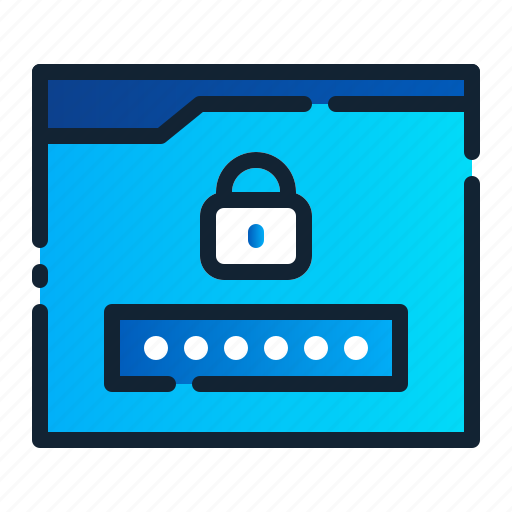 Eu, gdpr, general data protection regulation, lock, login, password, secret icon - Download on Iconfinder