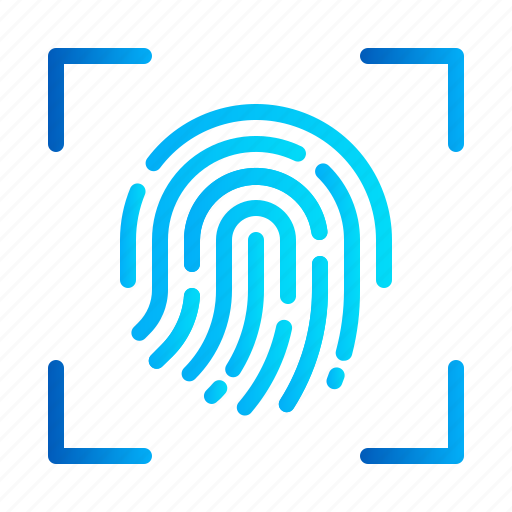 Biometric, eu, fingerprint, gdpr, general data protection regulation, scan, security icon - Download on Iconfinder