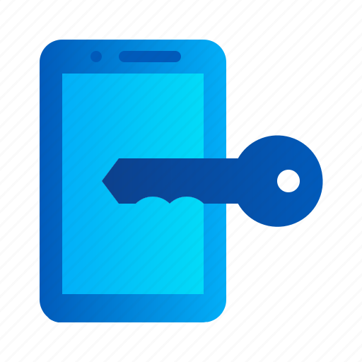 Eu, gdpr, general data protection regulation, key smartphone, privacy, security icon - Download on Iconfinder