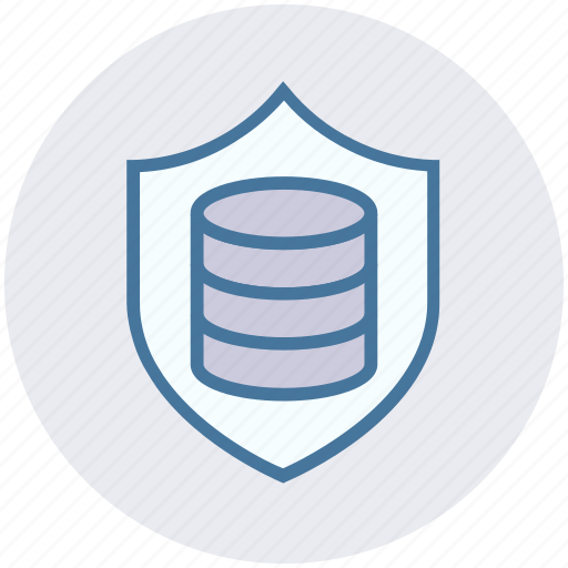 Database, gdpr, protection, safety, secure, security, shield icon - Download on Iconfinder