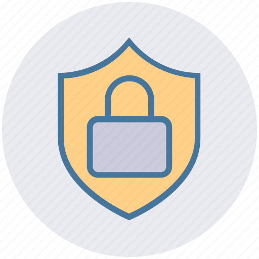 Badge, lock, protect, safe, safety, security, shield icon - Download on Iconfinder