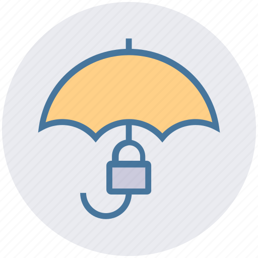 Insurance, lock, protection, rain, security, success, umbrella icon - Download on Iconfinder