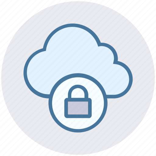 Cloud, cloud lock, cloud security, lock, protection, security, sky icon - Download on Iconfinder