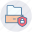 files, folder, gdpr, lock, privacy, security, shield 