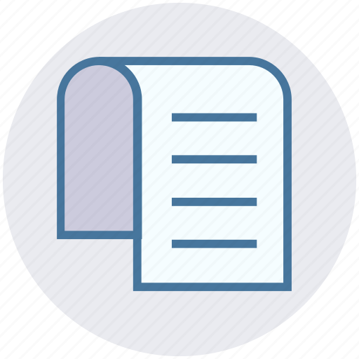 Document, gdpr, list, page, paper, text icon - Download on Iconfinder