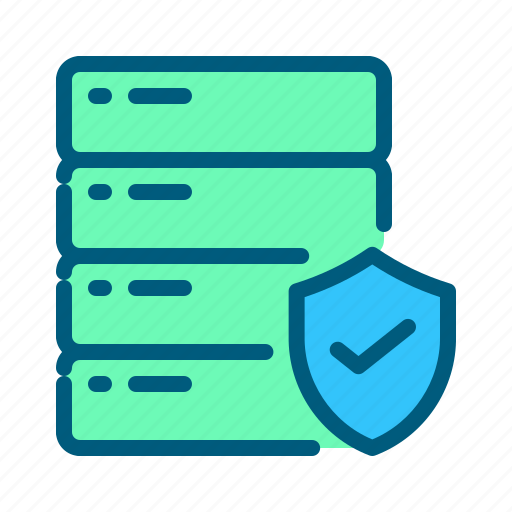 Data, database, gdpr, protection, security, server, storage icon - Download on Iconfinder