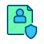 account, contact, gdpr, protection, security, shield, user 