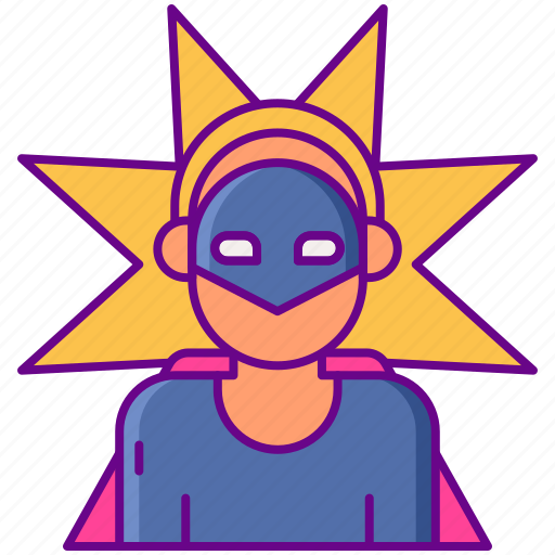 Avatar, boy, mask, superfan icon - Download on Iconfinder