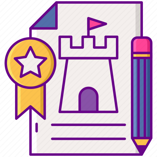 Awards, fantasy, pencil, writing icon - Download on Iconfinder