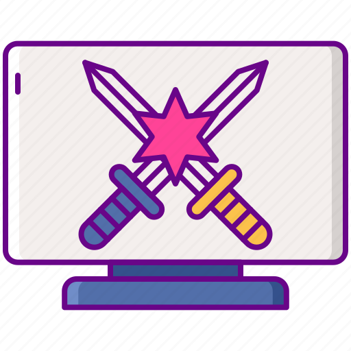 Game, rpg, sword, video icon - Download on Iconfinder
